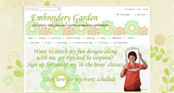 Desktop Screenshot of embroiderygarden.com